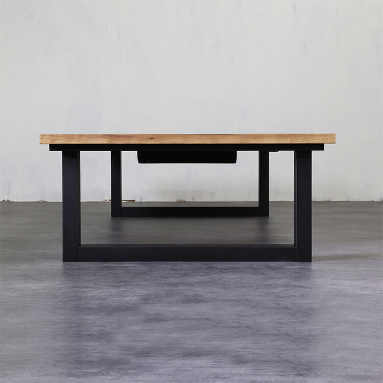 Wooden kotatsu table, low table [width 120]