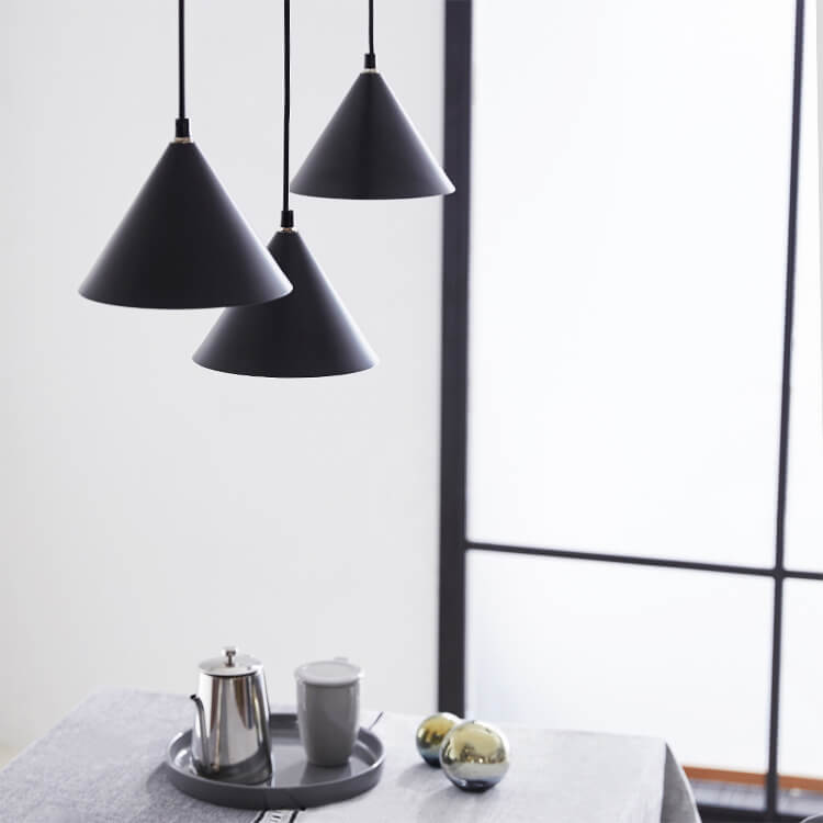 Pendant light, living room lighting, LED bulb compatible, steel