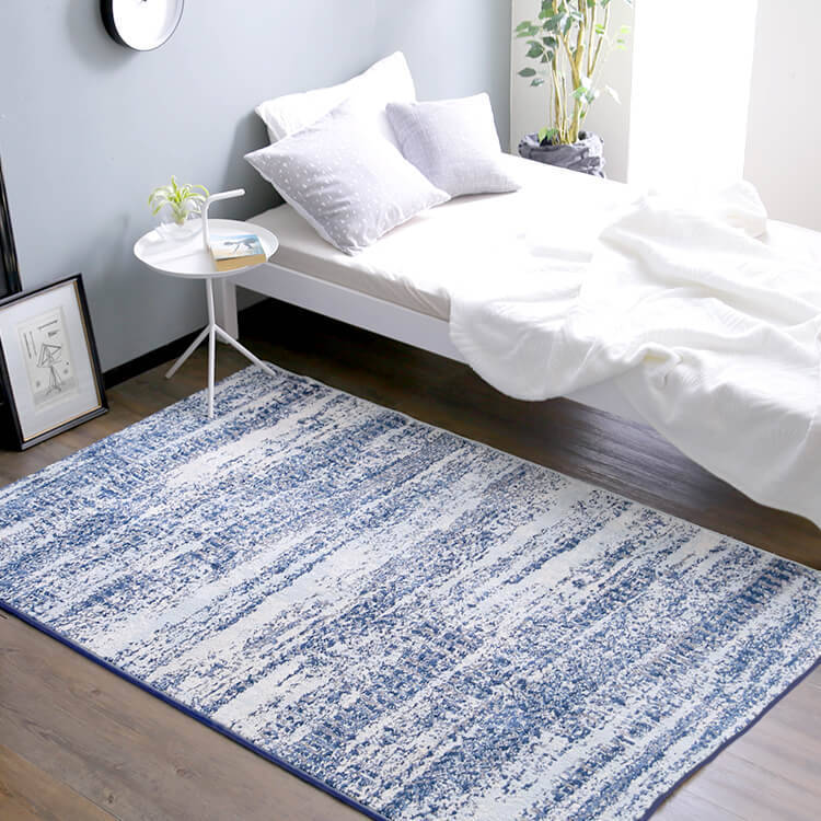 Sサイズ 長方形ラグ オールシーズン モダン ヴィンテージ [S]