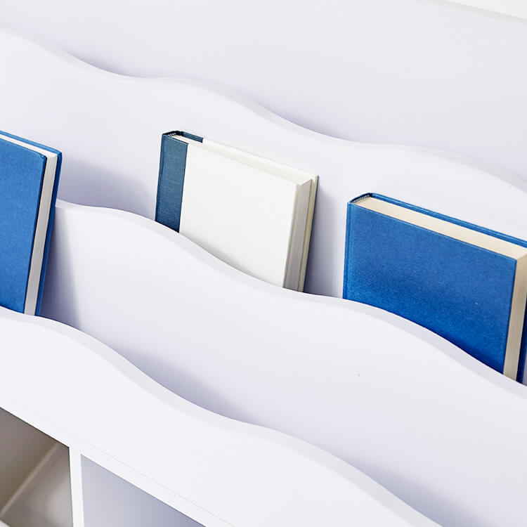 Wide-type display toy storage with casters, display rack, picture book shelf