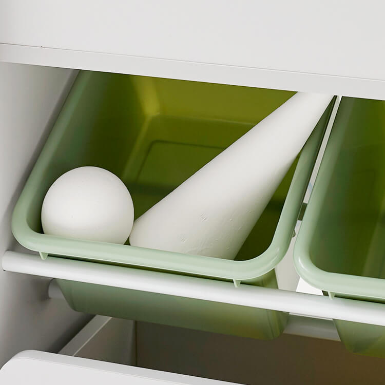 Wide-type display toy storage with casters, display rack, picture book shelf