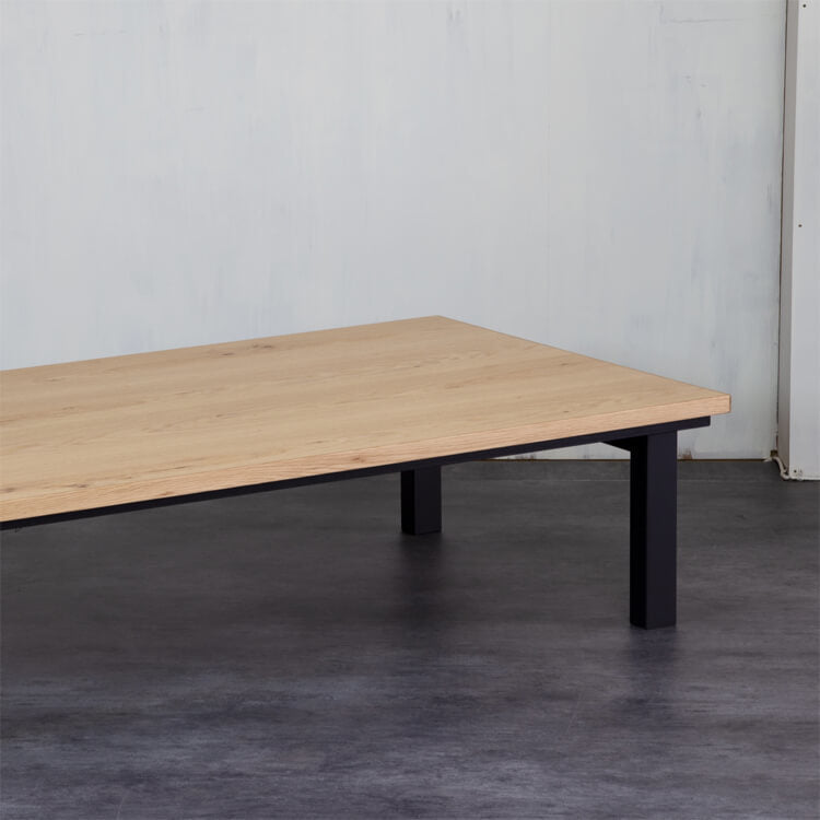 Wooden kotatsu table, low table, oak [width 150]