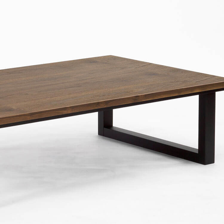 Wooden kotatsu table, low table [width 150]