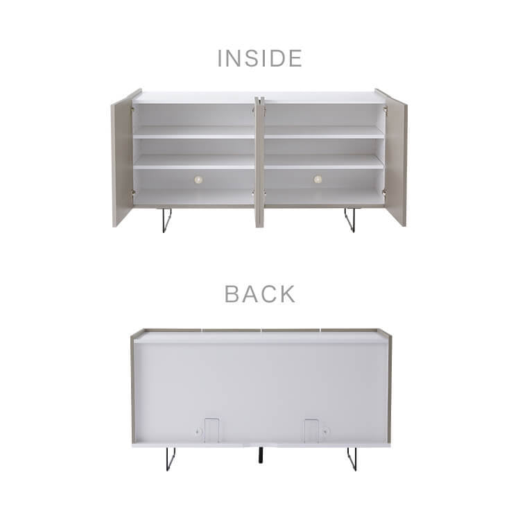 Domestically produced storage shelves, chests, cabinets, sideboards