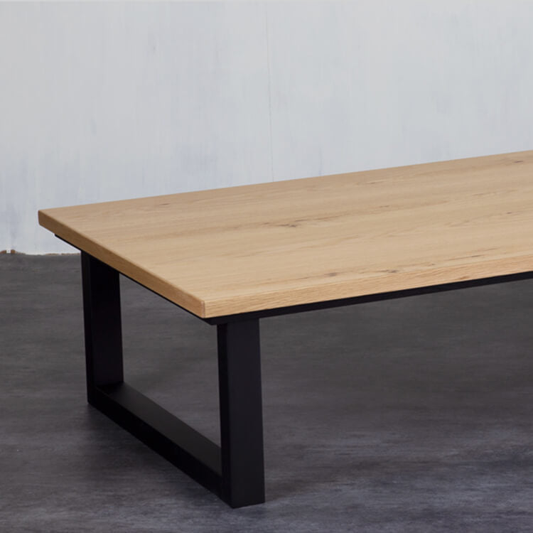 Wooden kotatsu table, low table, oak [width 150]