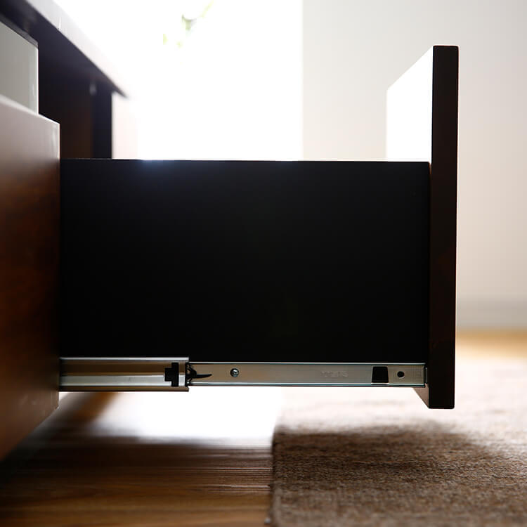 Made in Japan, low TV stand, compatible with 49-inch TVs, finished product, made of solid wood