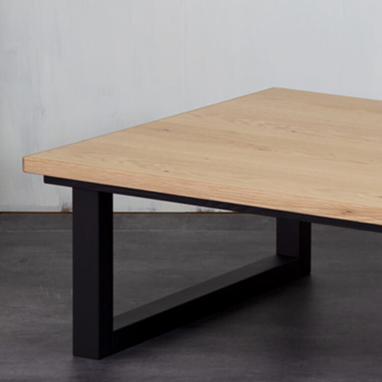 Wooden kotatsu table, low table, oak [width 150]